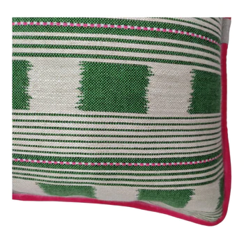 Christopher Farr Lost & Found Green Cushion