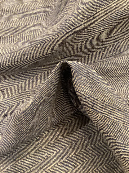 Navy Herringbone
