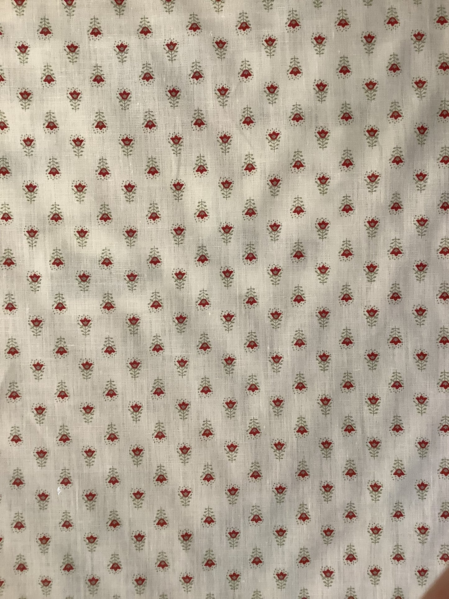 Ernest & Matilda Small Flowers Green