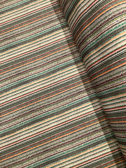 Forest Stripe Velvet