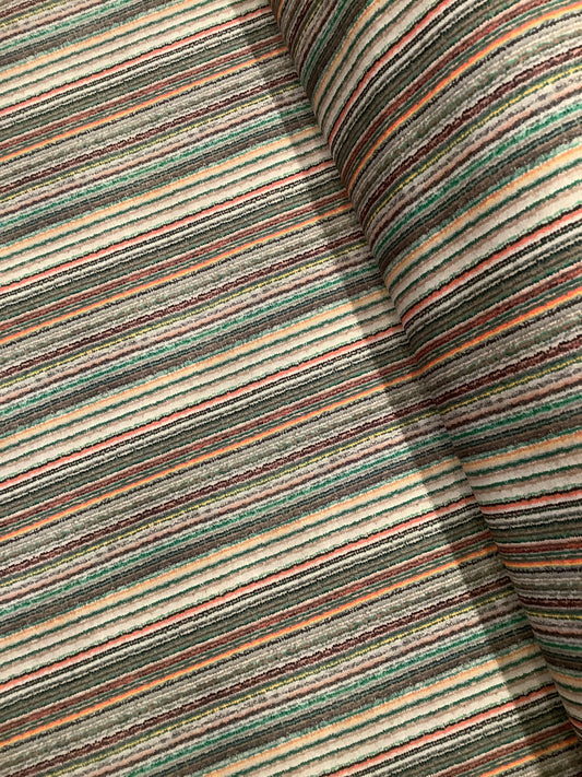 Forest Stripe Velvet