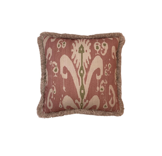 Alison Gee Amir Pink & Green Cushion