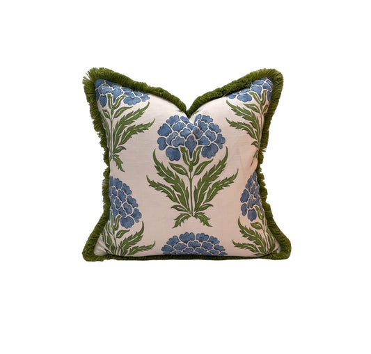 Alison Gee Jade Bright Blue Cushion | Made to Measure
