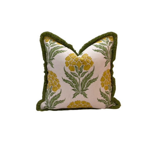 Alison Gee Jade Yellow Cushion | Made to Measure