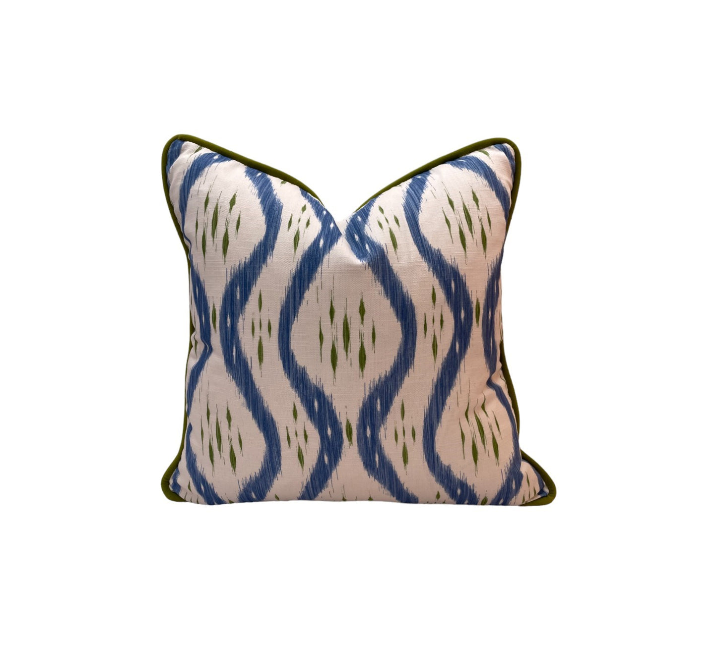Alison Gee Kabir Bright Blue Cushion