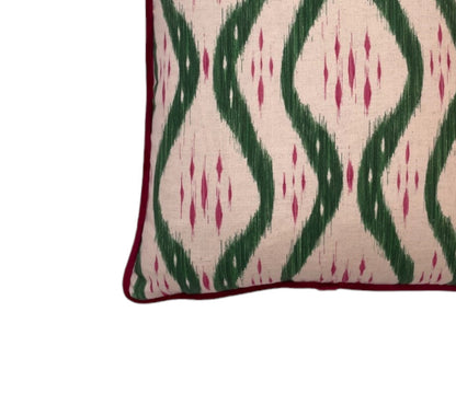 Alison Gee Kabir Emerald Cushion
