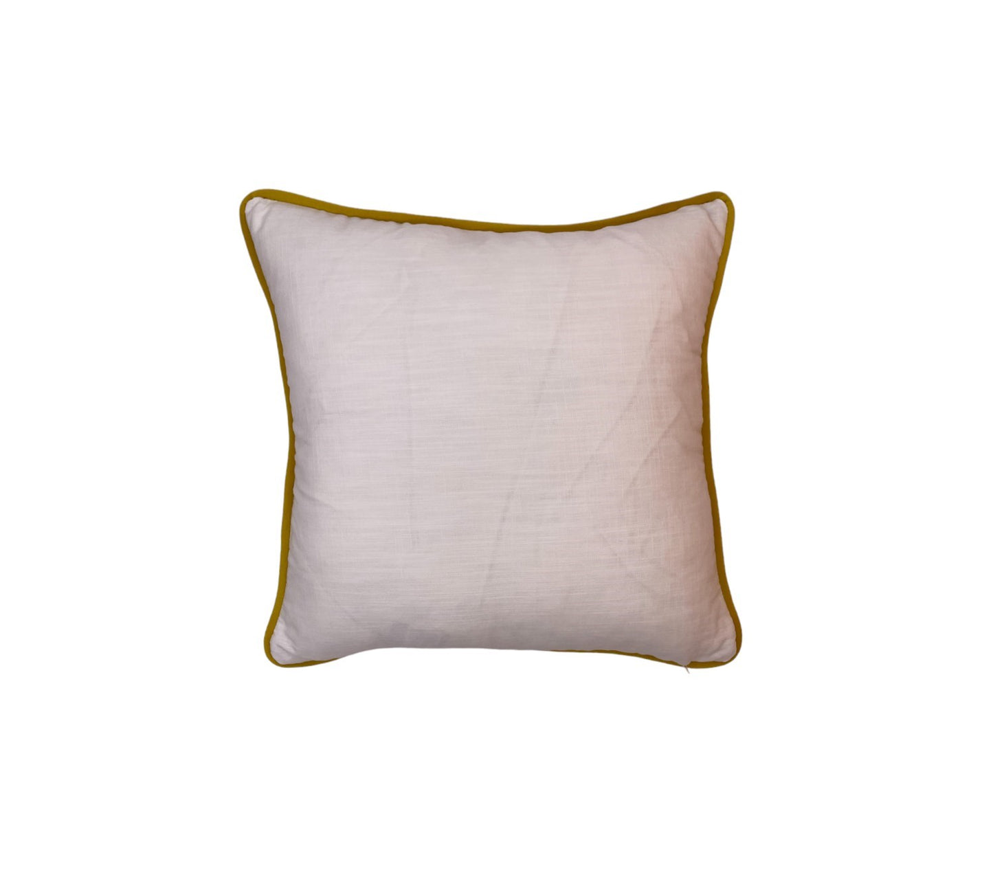 Alison Gee Chequerboard Yellow Cushion | Made to Measure