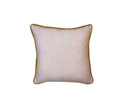 Alison Gee Chequerboard Yellow Cushion | Made to Measure