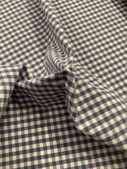 Small Blue Gingham Check