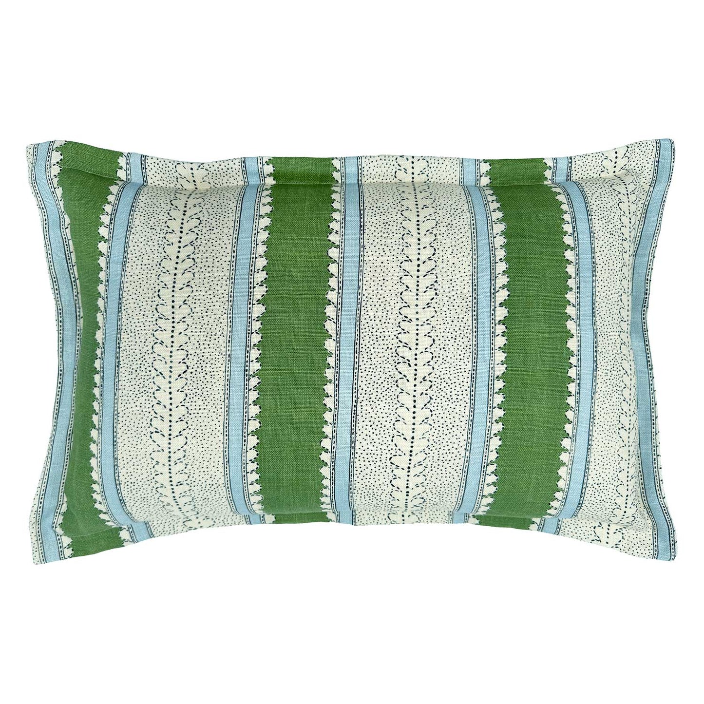 Linwood Dimity Bowling Green Cushion