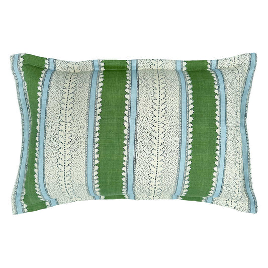 Linwood Dimity Bowling Green Cushion