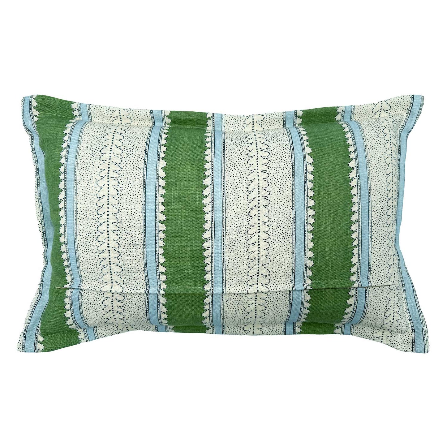 Linwood Dimity Bowling Green Cushion