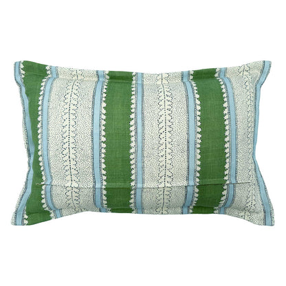 Linwood Dimity Bowling Green Cushion