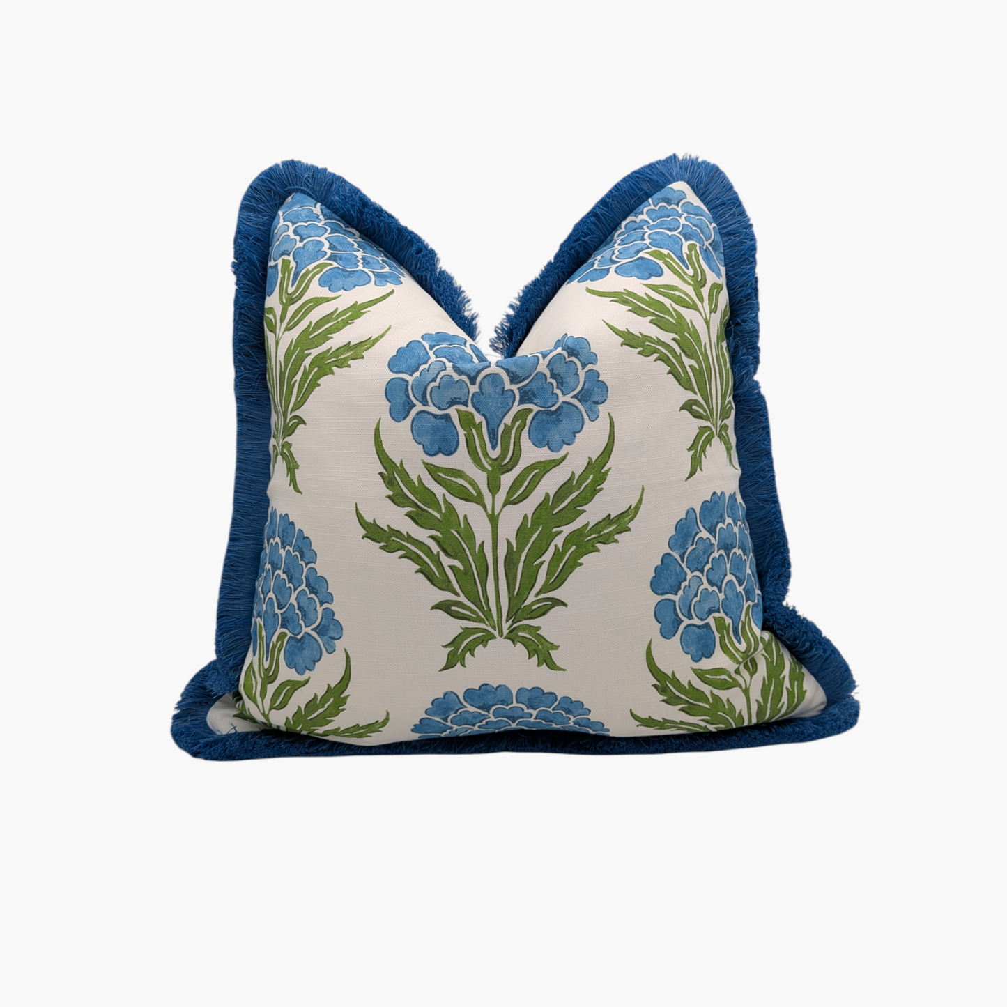 Alison Gee Jade Bright Blue Cushion - Upstairs Downstairs Interiors