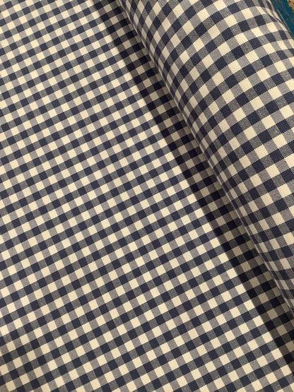 Small Blue Gingham Check