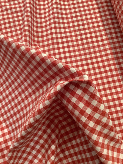 Red Gingham Check