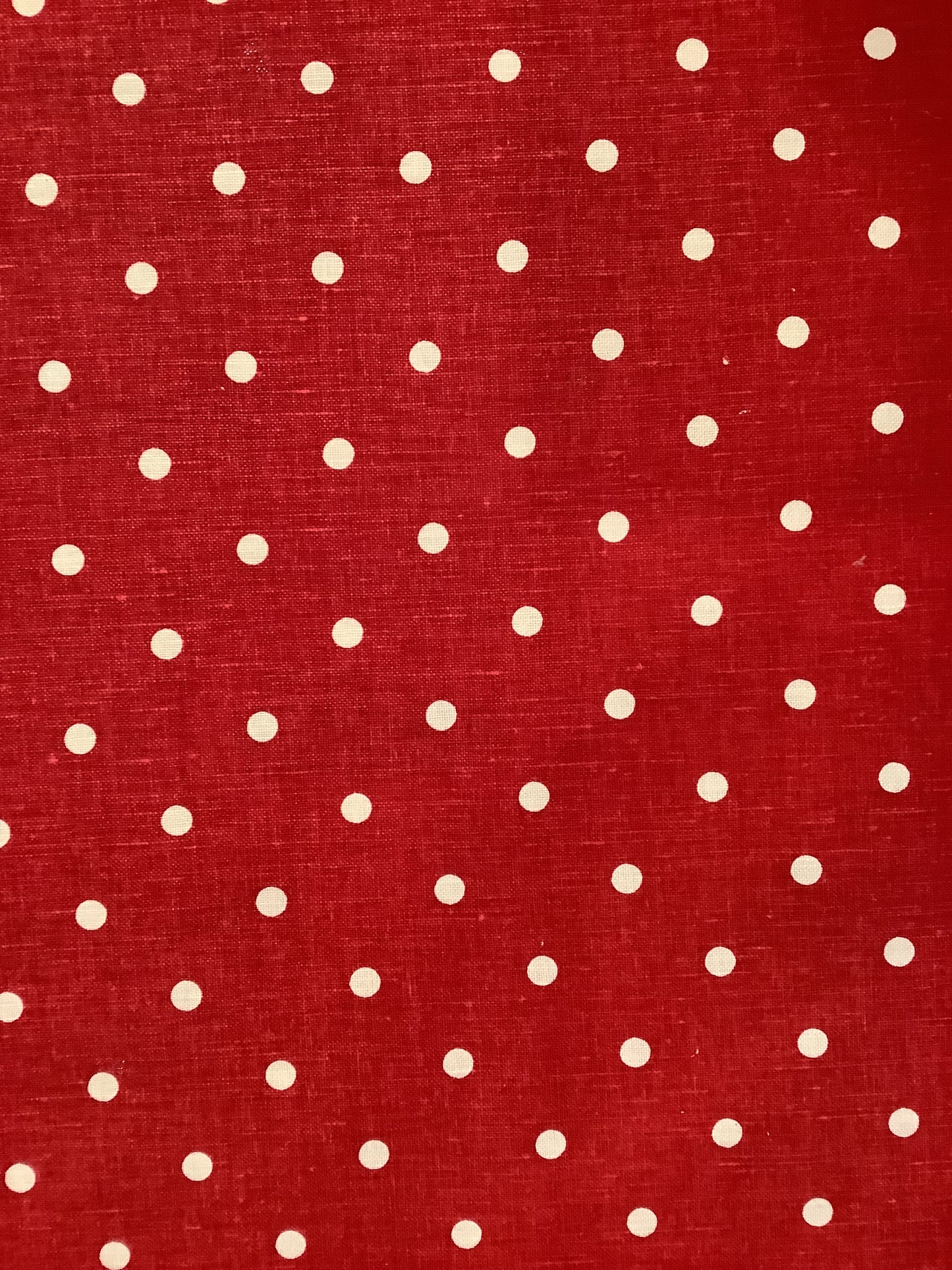 Red & White Polka Dot - Upstairs Downstairs Interiors
