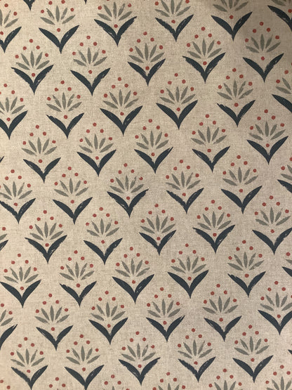 Berry Block Print