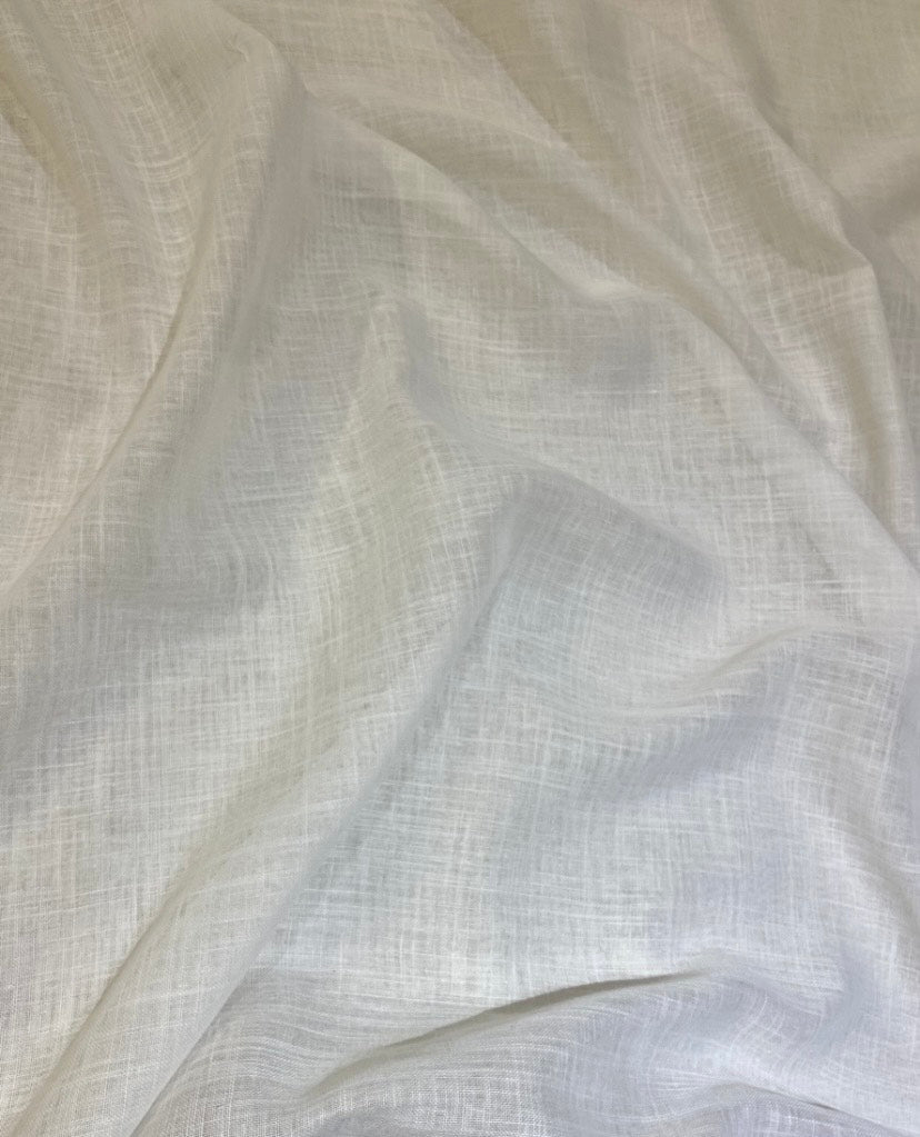 White Voile Fabric