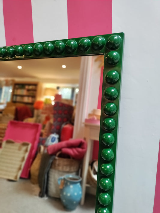 Bobbin Mirror - Puck Green