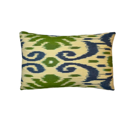 Silk Ikat Rectangle Cushion - Large
