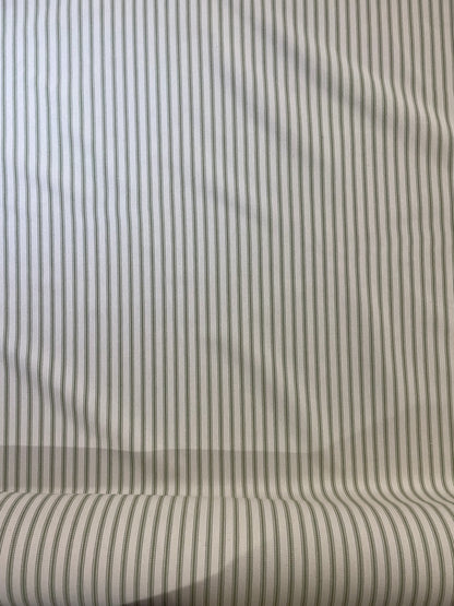 Green Hampton Ticking