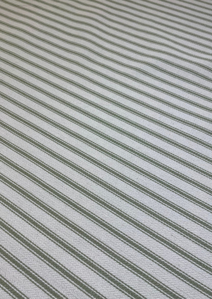 Green Hampton Ticking