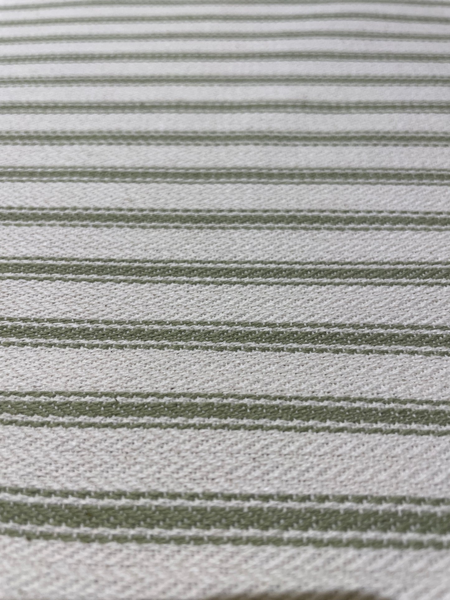 Green Hampton Ticking