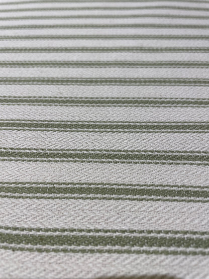 Green Hampton Ticking