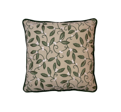 Morris & Co Mistletoe Embroidery Cushion