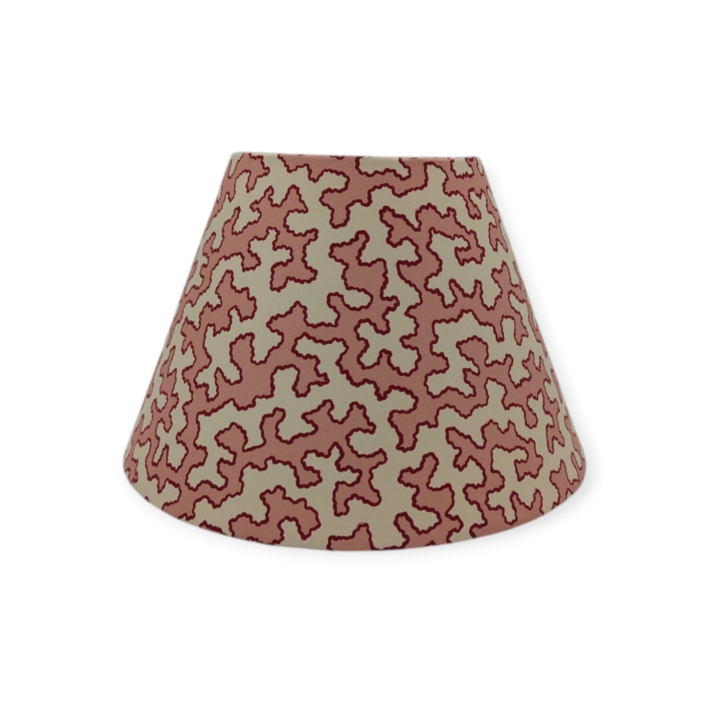 Sibyl Colefax Pink Squiggle Lampshade
