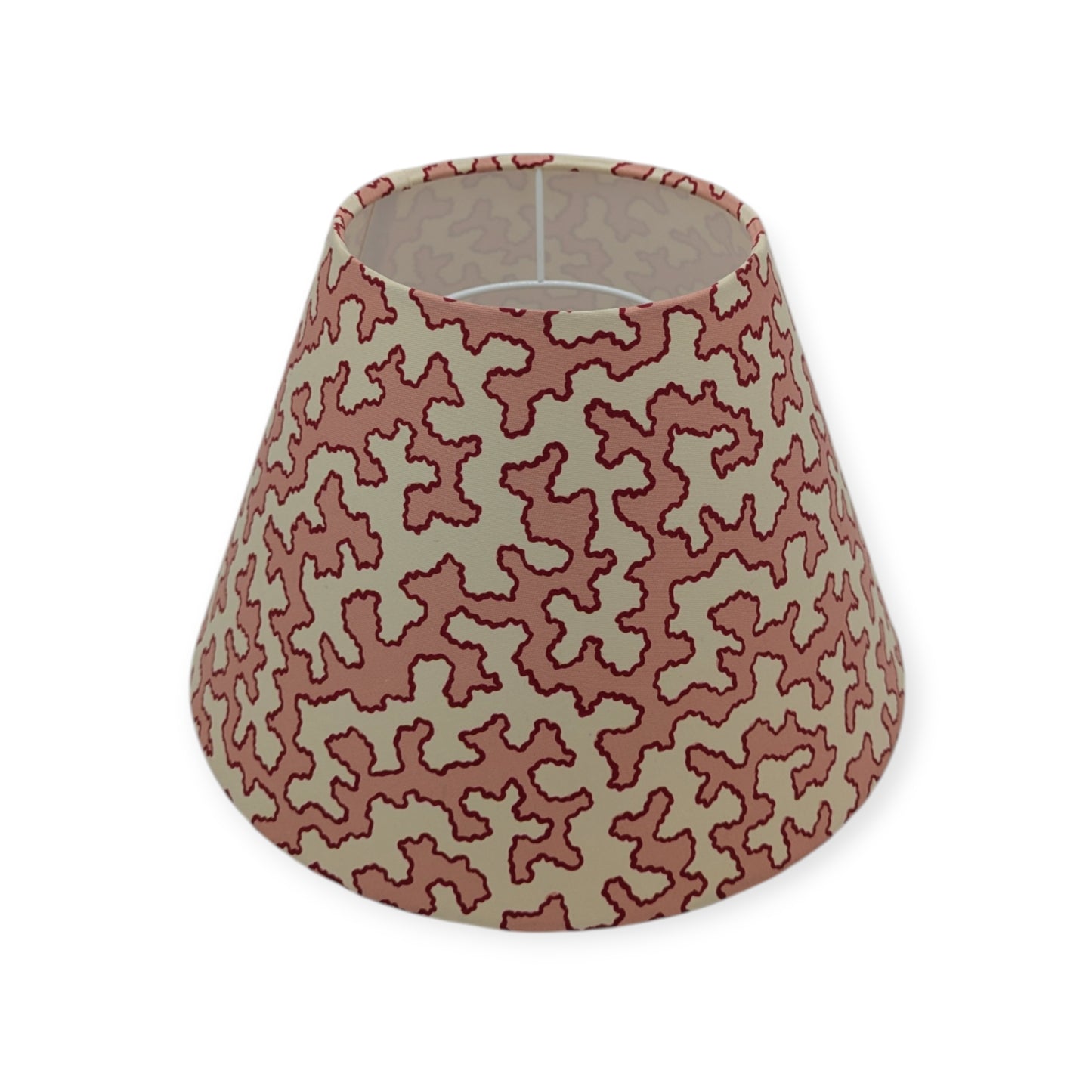 Sibyl Colefax Pink Squiggle Lampshade