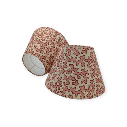 Sibyl Colefax Pink Squiggle Lampshade