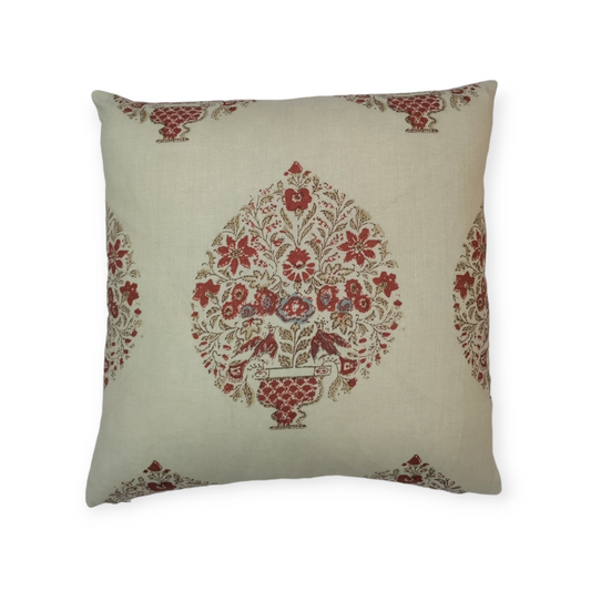 Kate Forman Nikita Red Cushion 20"