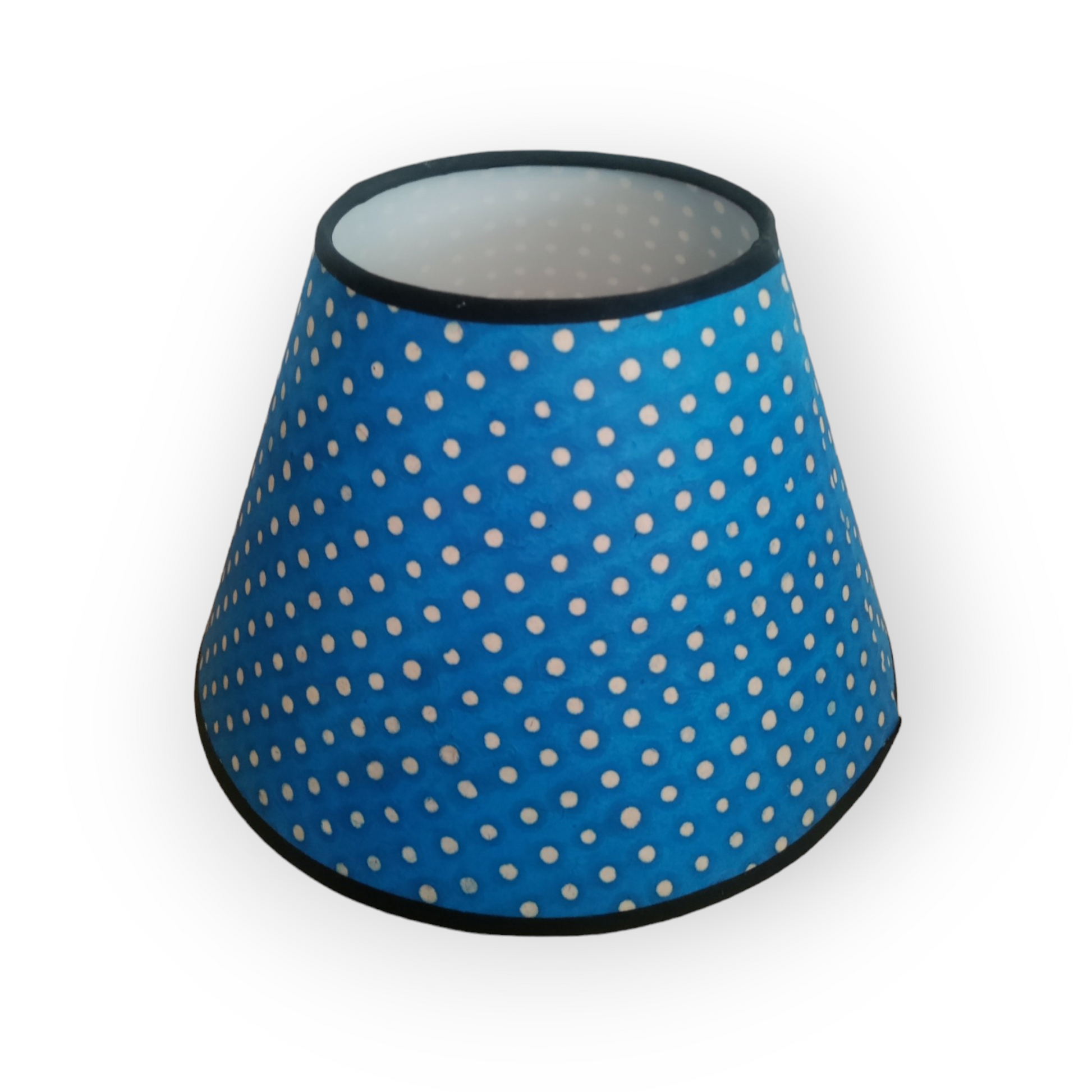 Blue best sale paper lampshade