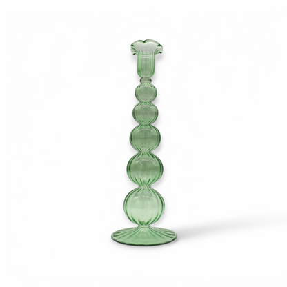 Tall Scalloped Candle Holder