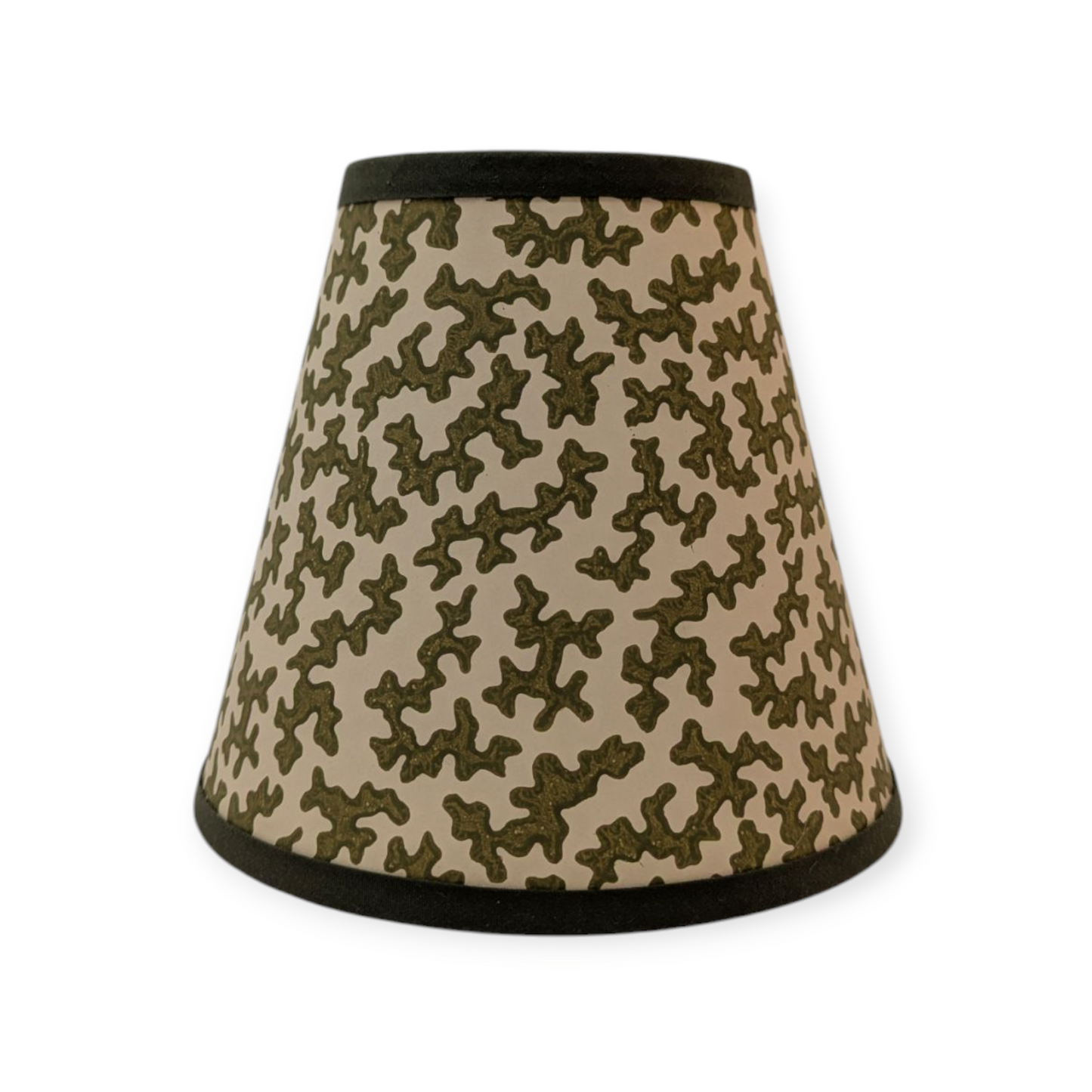 Sibyl Colefax Khaki Seaweed Lampshade