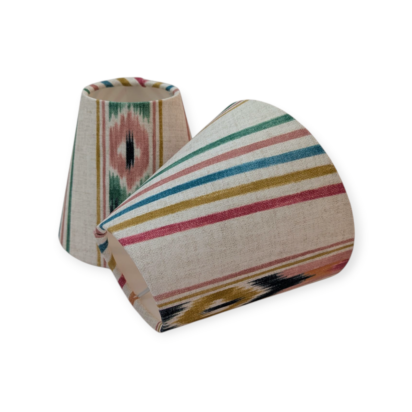 Jane Churchill Sitari Stripe Candle Clip Lampshade