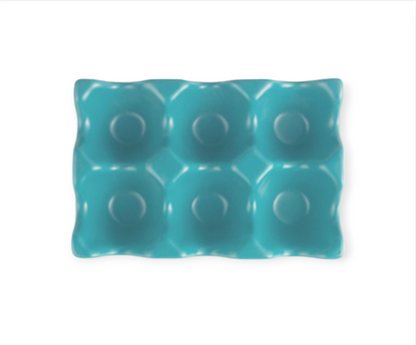 Ceramic 6 Grids Egg Holder