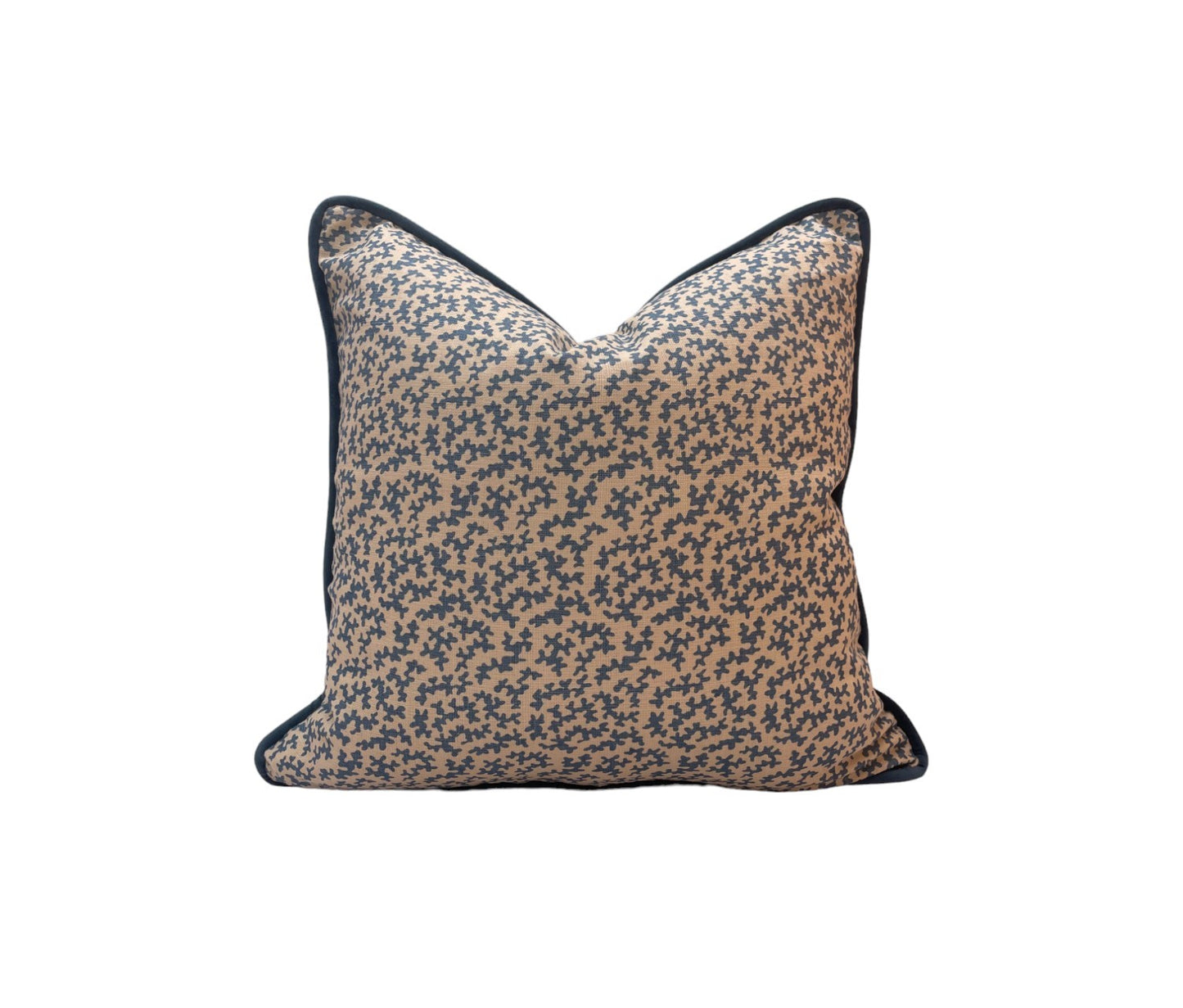 Sibyl Colefax Blue Seaweed Cushion
