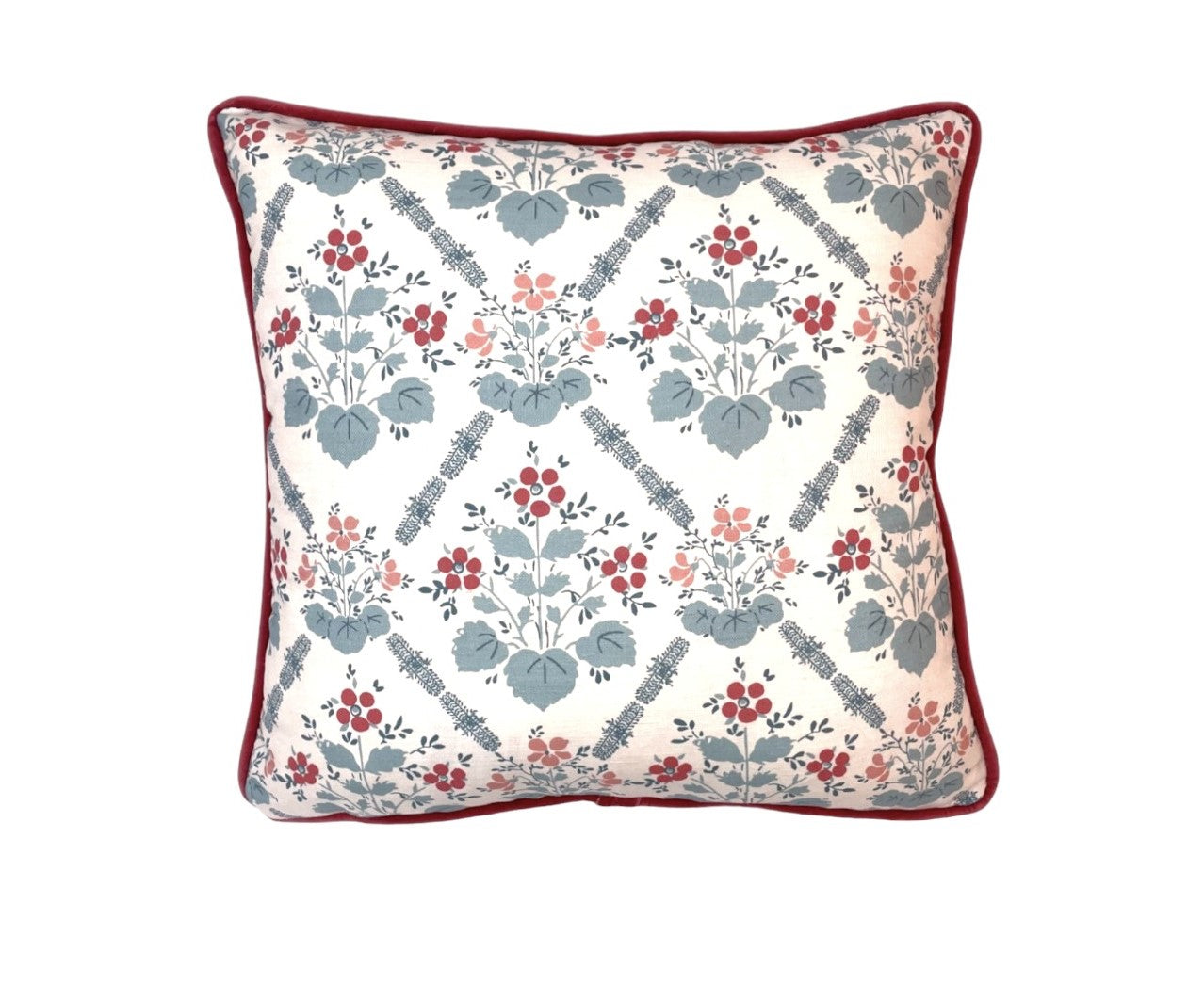 Charlotte Gaisford Elizabeth Blue Cushion