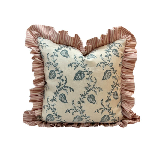 Colefax & Fowler Felicity Blue Cushion