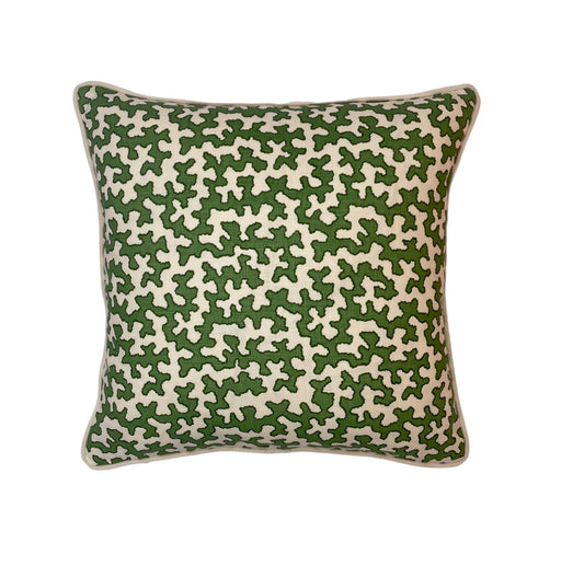 Sybil Colefax Green Squiggle Cushion