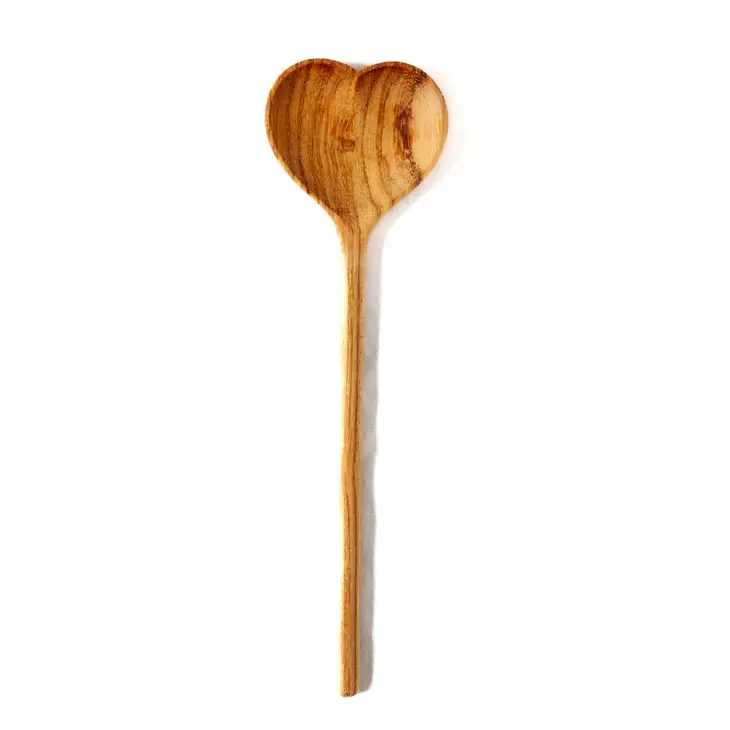 Heart Shaped Wooden Spoon