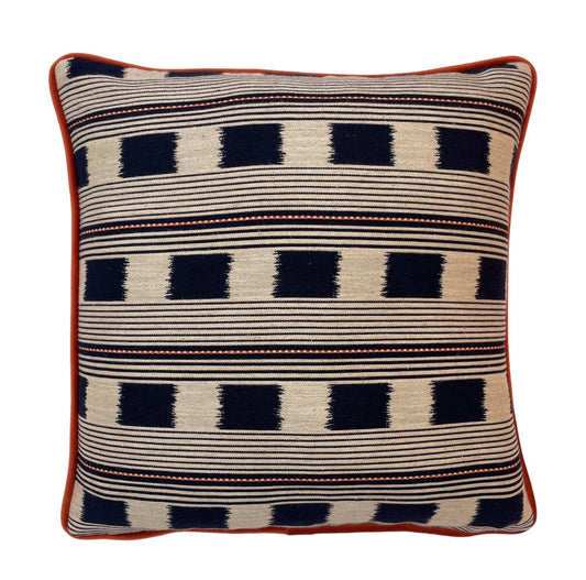 Christopher Farr Lost & Found Indigo Cushion