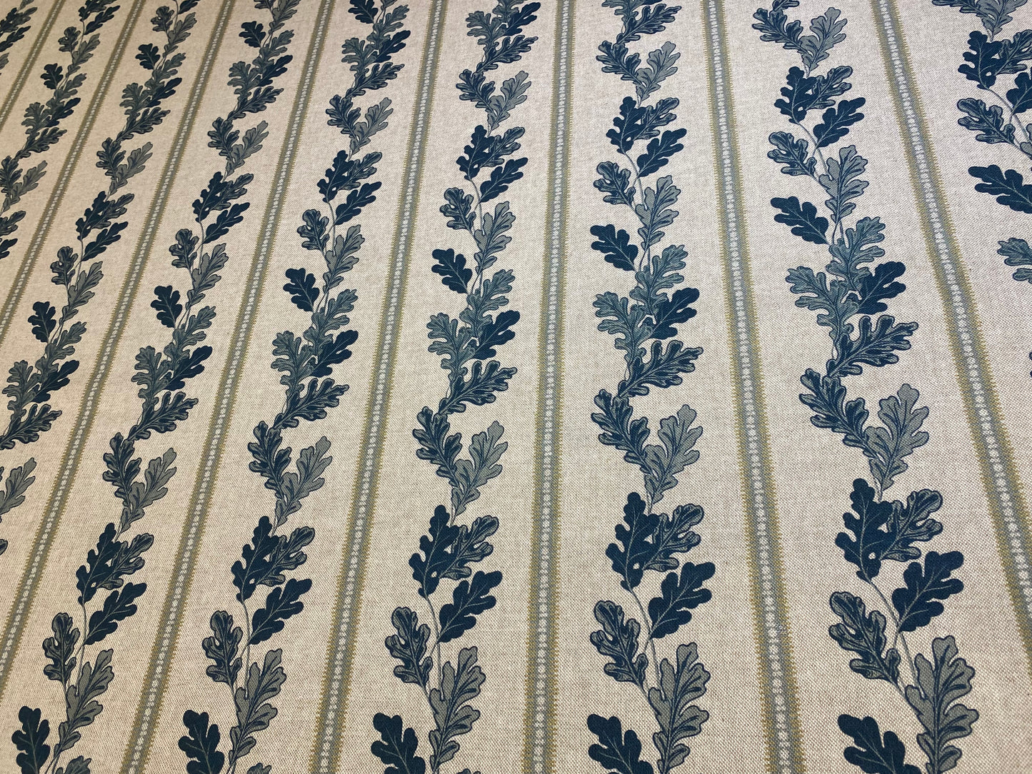 Oak Leaf Stripe Fabric