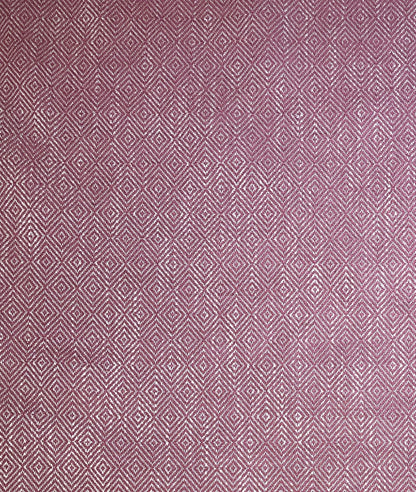 Ruby Red Geometric Weave