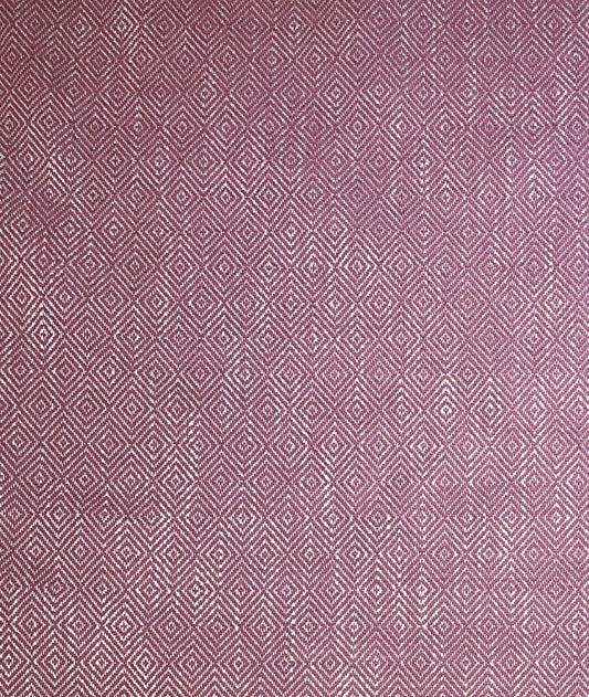 Ruby Red Geometric Weave
