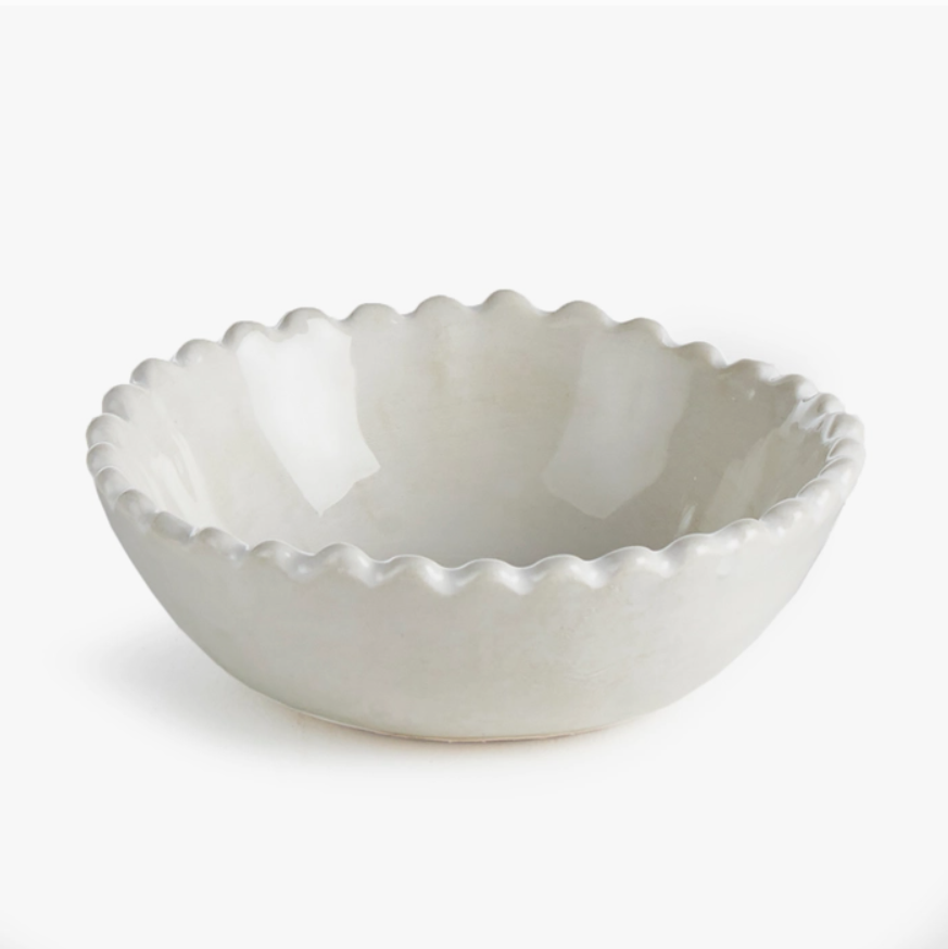 Mini scalloped trinket dish