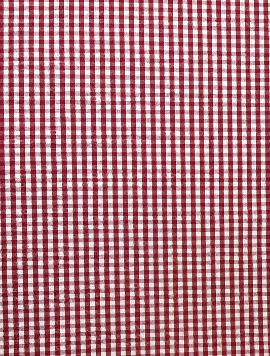 Small Red Gingham Check